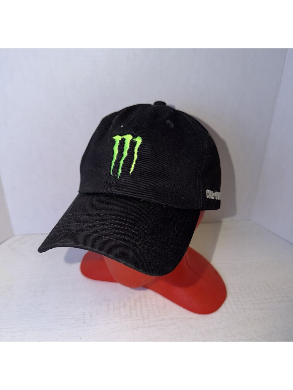 Monster Energy Drink Call Of Duty Adjustable Hat Baseball Cap Rare